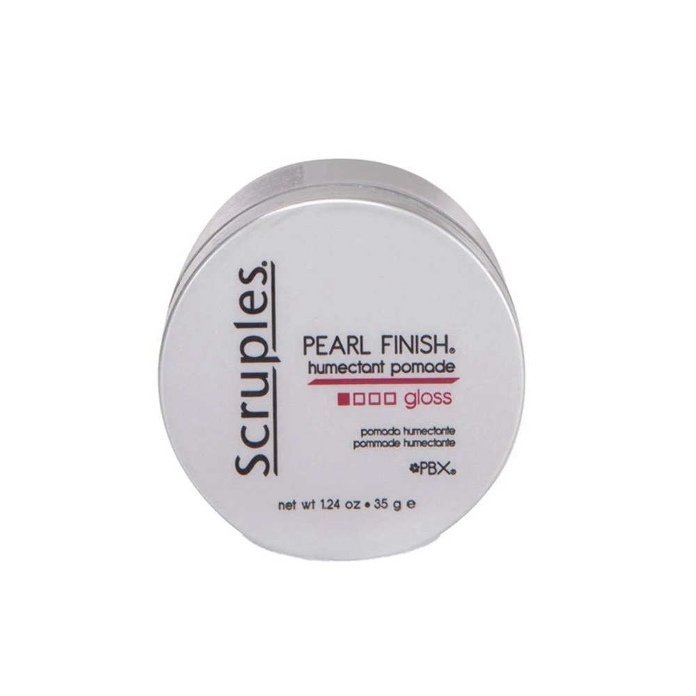Scruples Pearl Finish Humectant Pomade Gloss 1.24 oz 35g Shine Styling Hair Tin